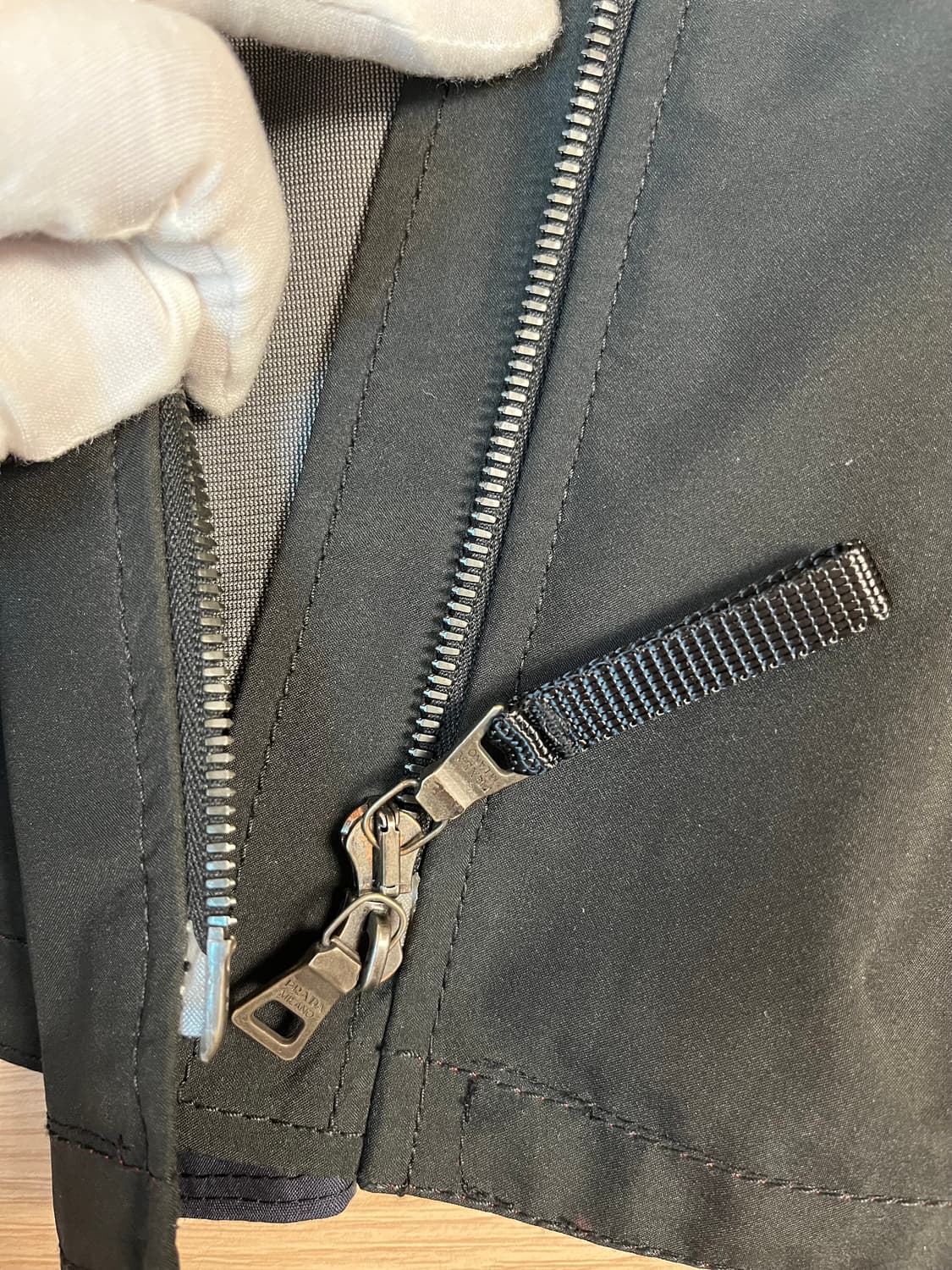 프라다 고어텍스 블랙 자켓 54(105-110) 정품 상품이미지10