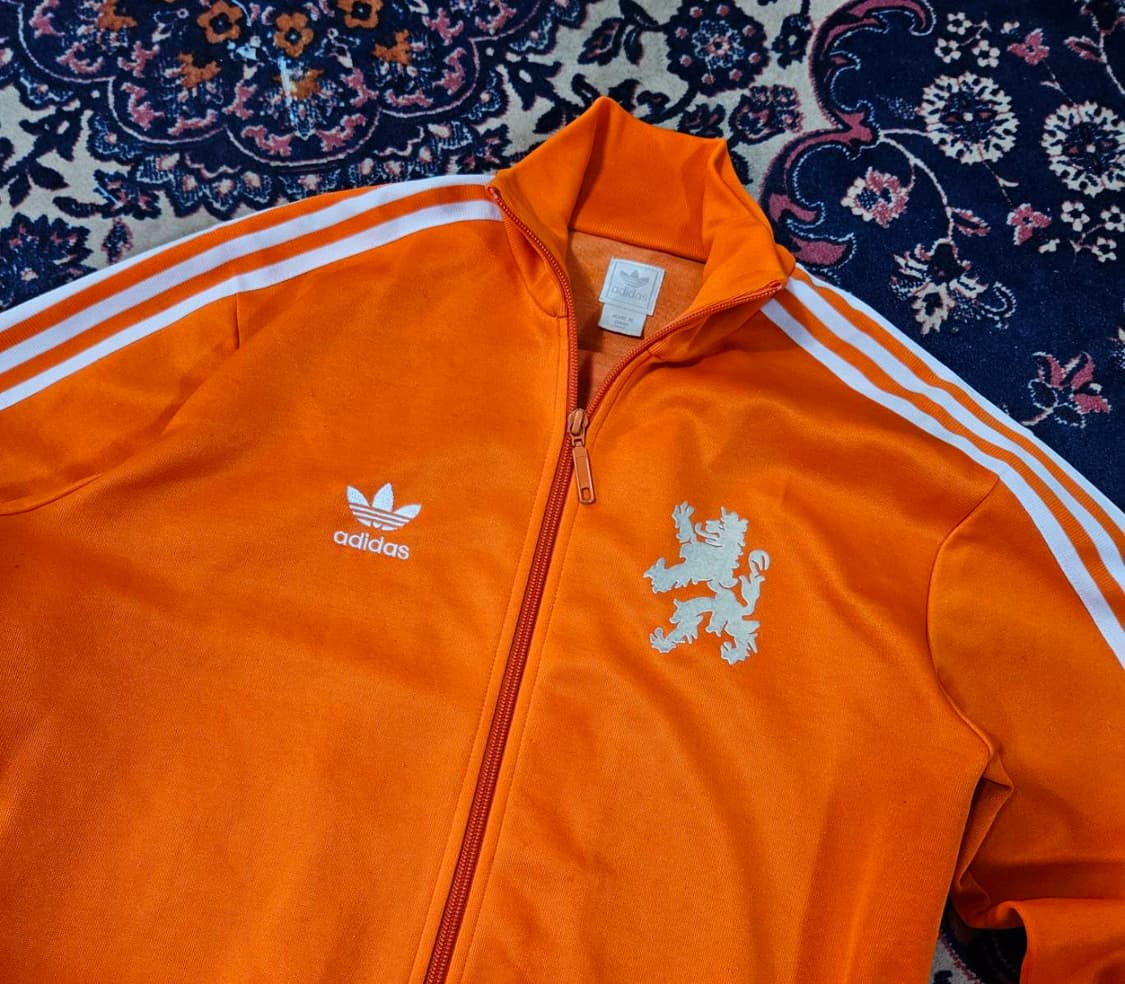 아디다스 x FIFA 올드스쿨 네덜란드 국대 트랙탑 저지 상품이미지4