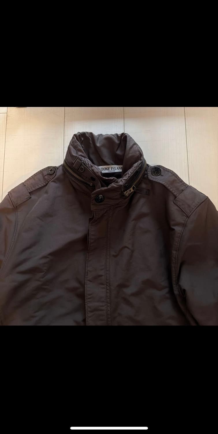 스톤아일랜드 브라운 야상 점퍼 엠사이즈 상품이미지3