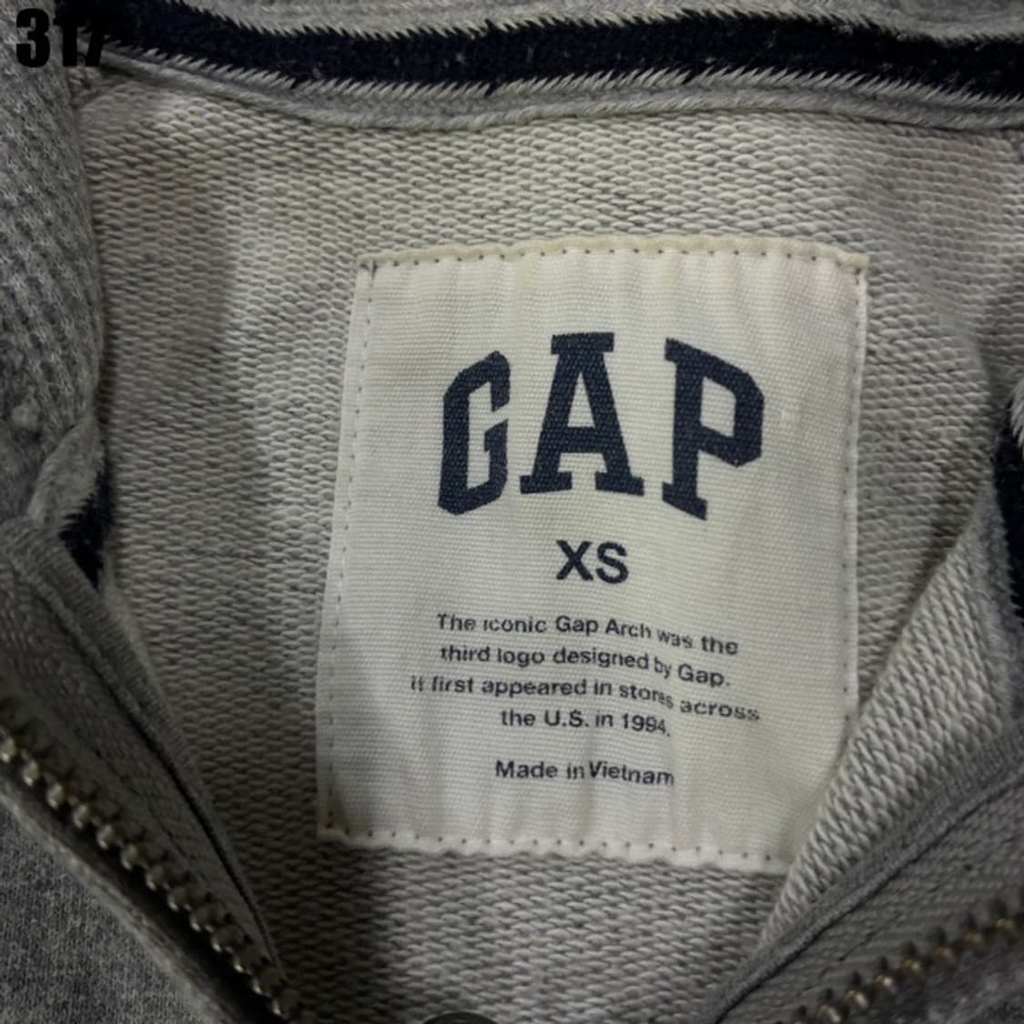 Gap 그레이 후드티 상품이미지2