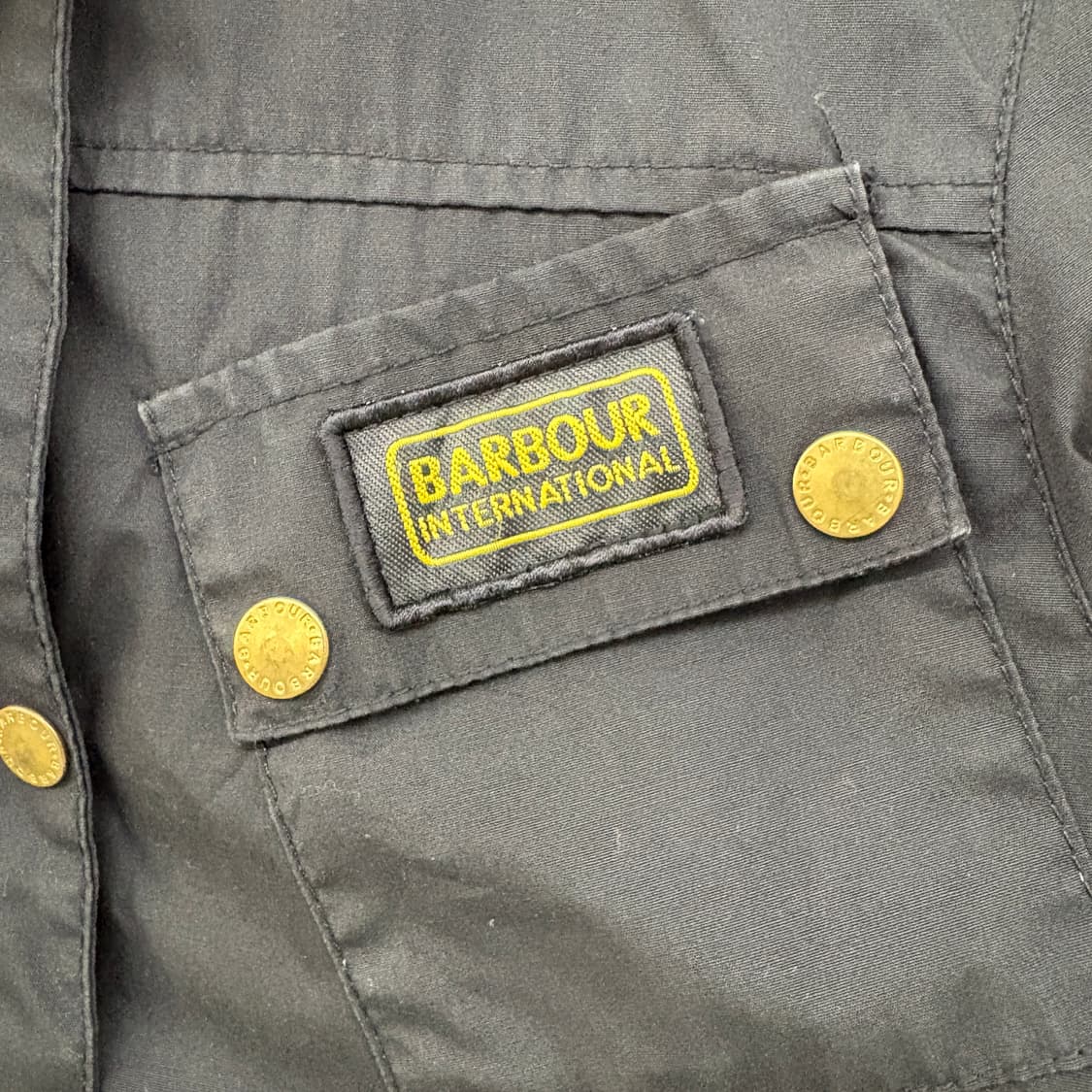 바버 인터내셔널 블랙 자켓 남성 M 상품이미지3