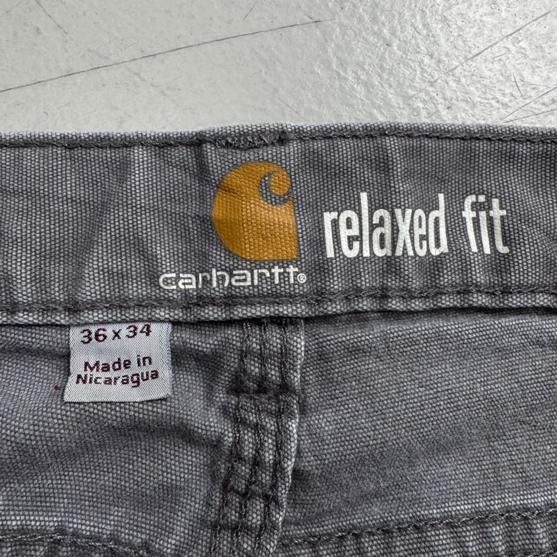 칼하트 OG 카펜터 페이딩 워크팬츠 상품이미지9