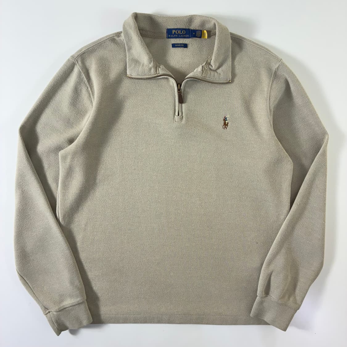 Polo  폴로 랄프로렌 신형 qr 에스테이트립 반집업 니트 상품이미지1