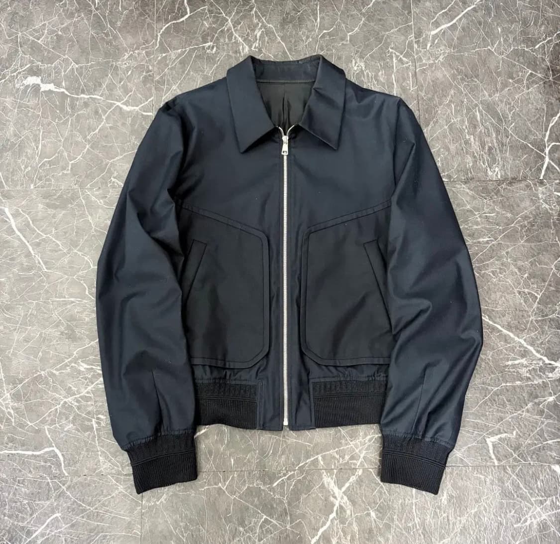 준지 16ss 포켓 카라넥 블루종 집업 자켓 상품이미지1