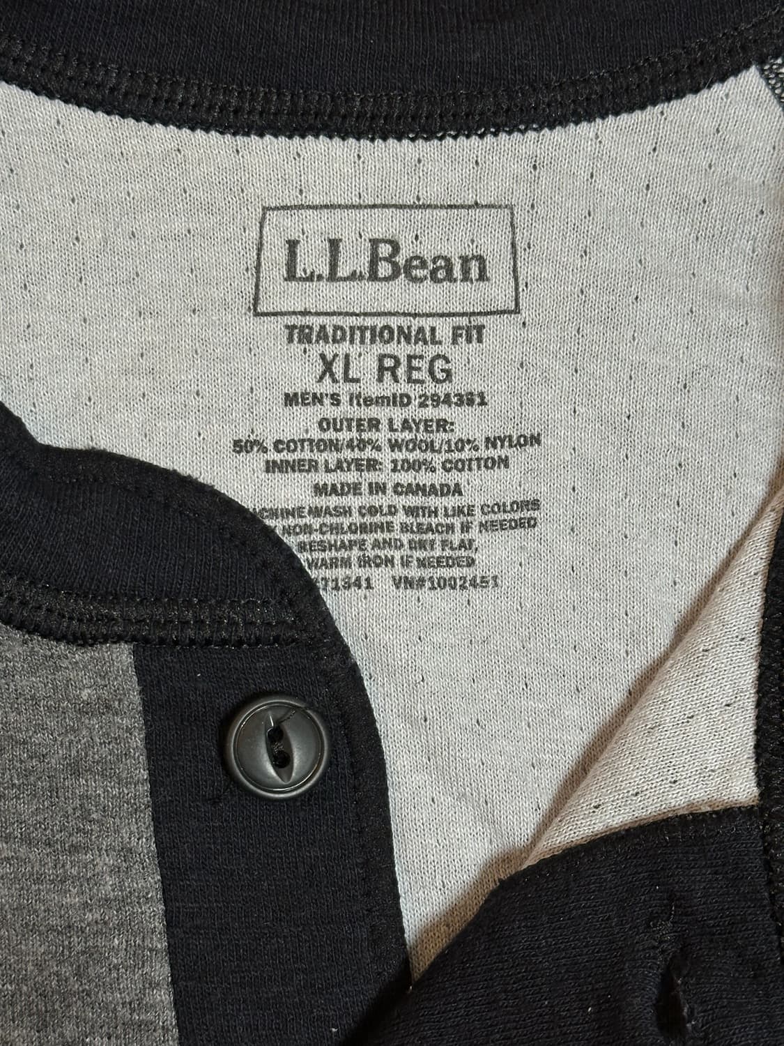 엘엘빈 헨리넥 나그랑 긴팔티 상품이미지5