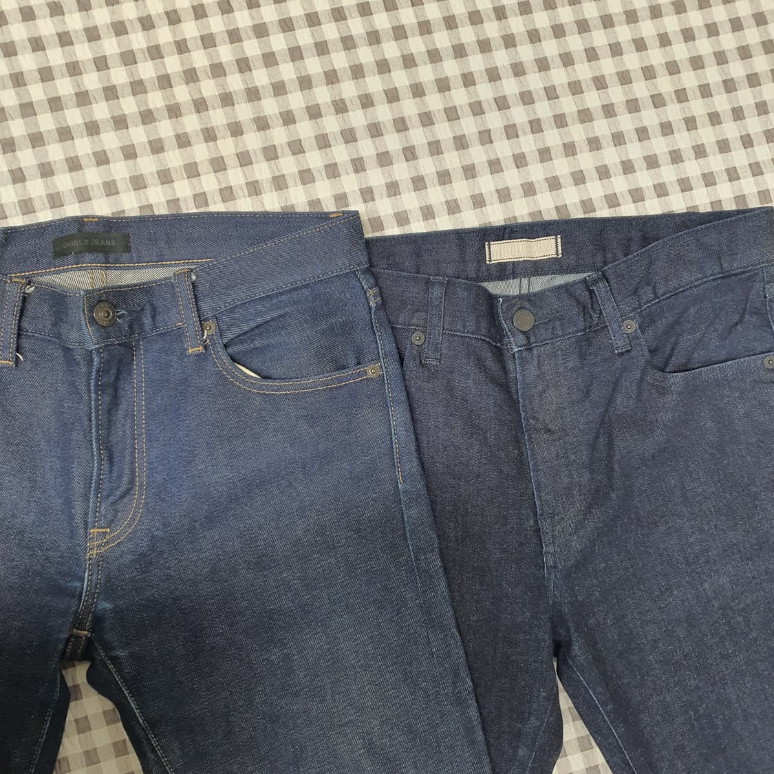 유니클로 스키니핏 데님 청바지 남자30 (2벌가격) 상품이미지4