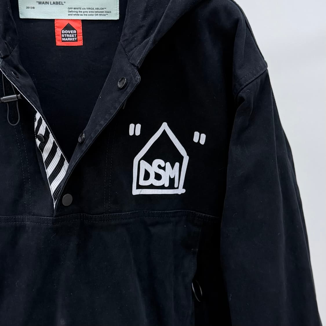 [S급/M] 오프화이트 x 도버스트릿마켓 아노락 후드 자켓 상품이미지5