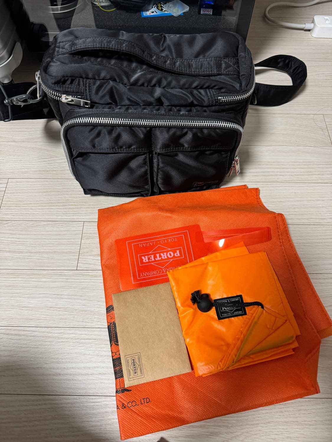 요시다포터 카메라백 블랙  상품이미지1