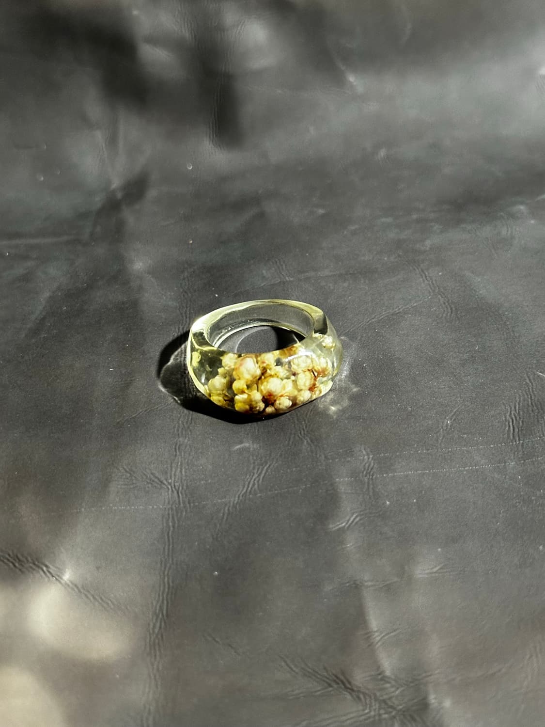 Flower translucent ring 상품이미지4