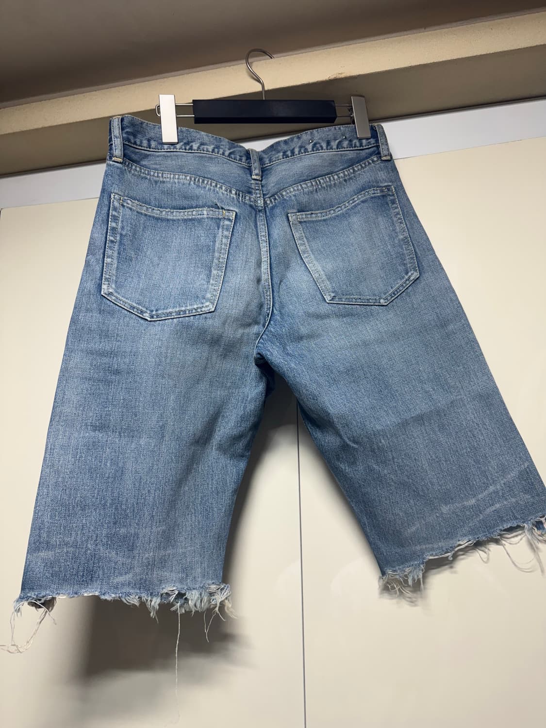 마인데님 22SS 셀비지 데님 쇼츠 상품이미지4