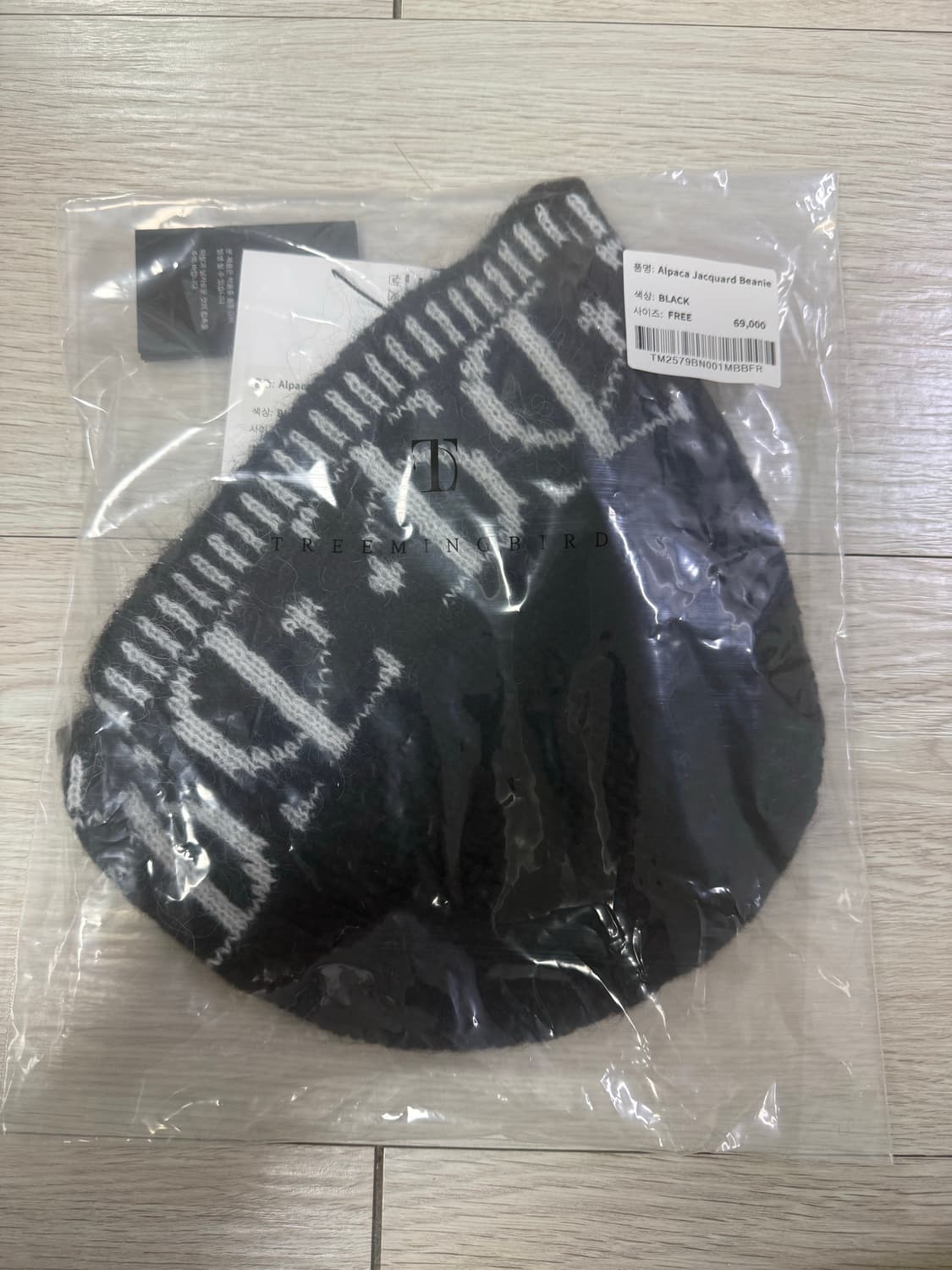 Alpaca Jacquard Beanie 상품이미지2