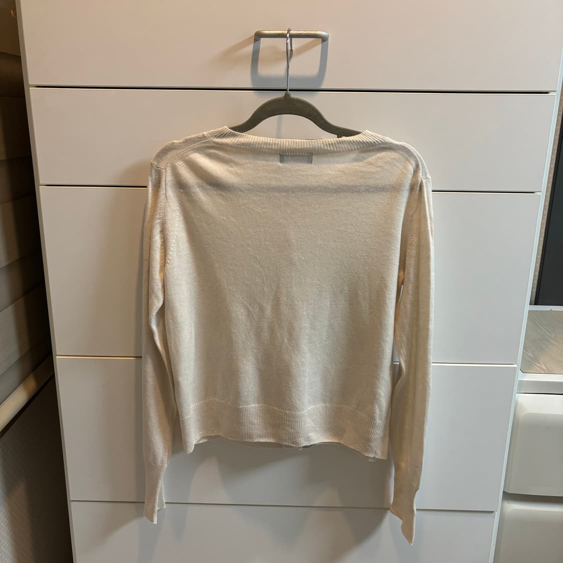 마가렛호웰 린넨 아이보리 가디건 일본제 상품이미지3