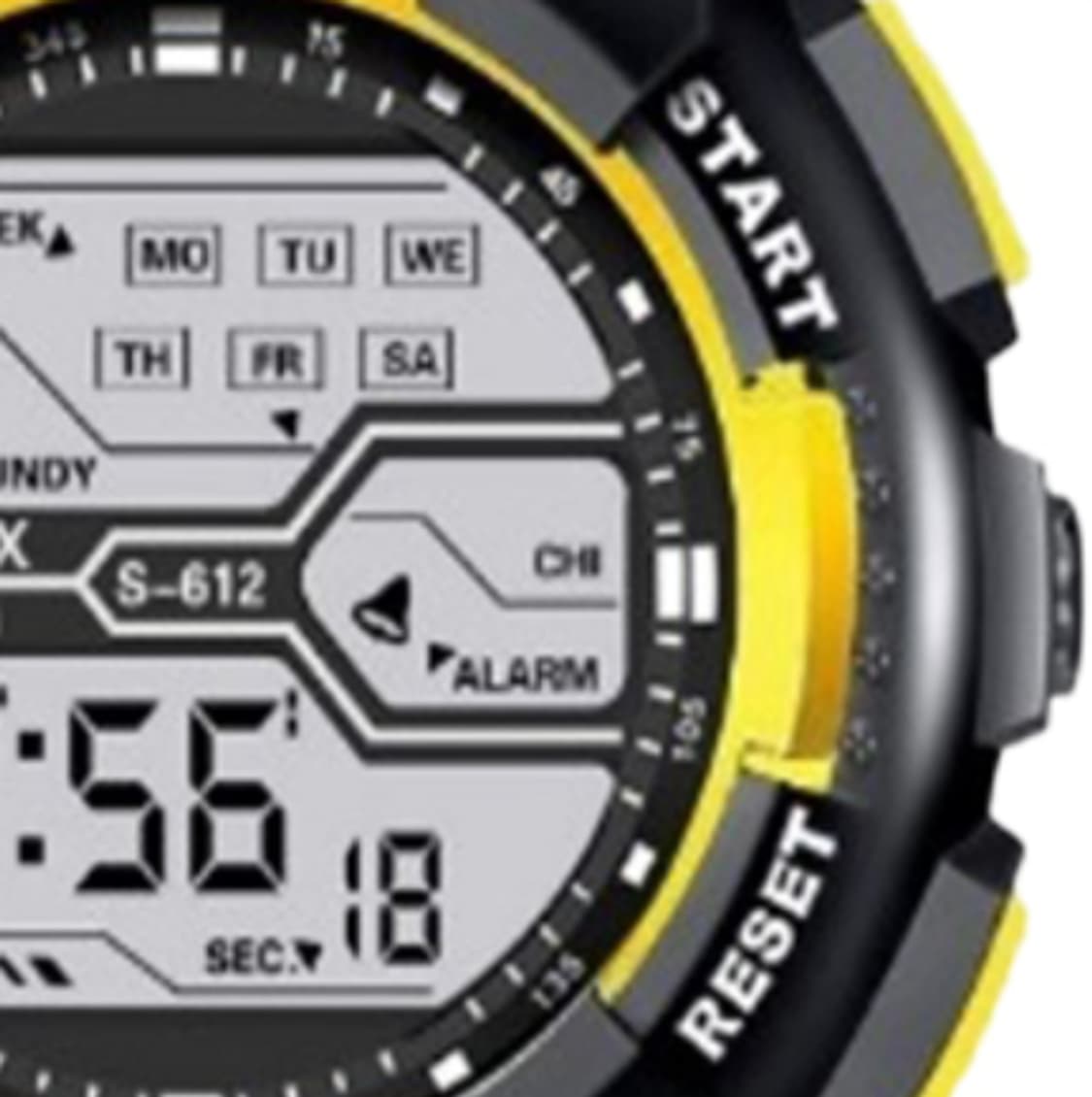 남자 디지털 전자 손목시계 82-S612(YE)판매 상품이미지7