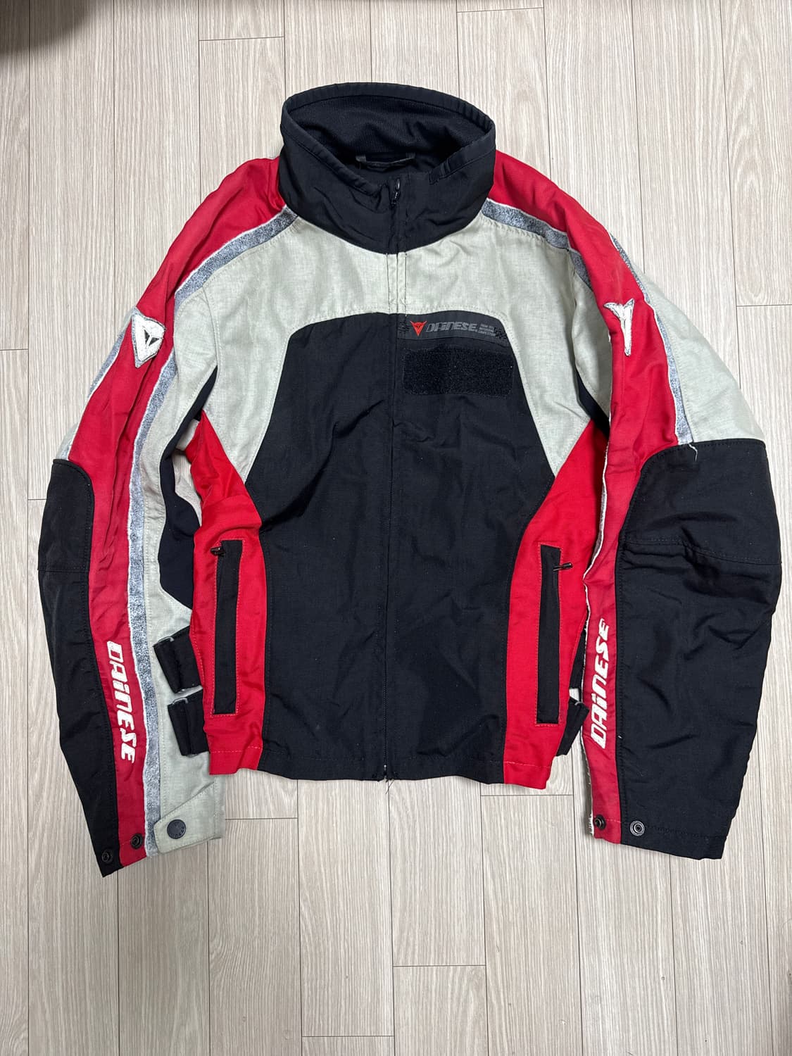 다이네즈 나일론 하이넥 노패드 모토자켓 상품이미지2