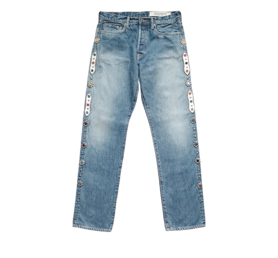 [34] 캐피탈 잼스톤 몽키 시스코 데님 팬츠 인디고 프로세싱 상품이미지1