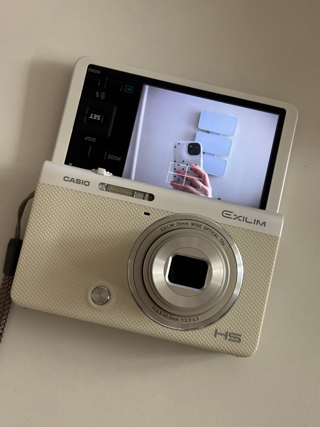 카시오 엑슬림 zr50 아이보리 풀박 상품이미지1