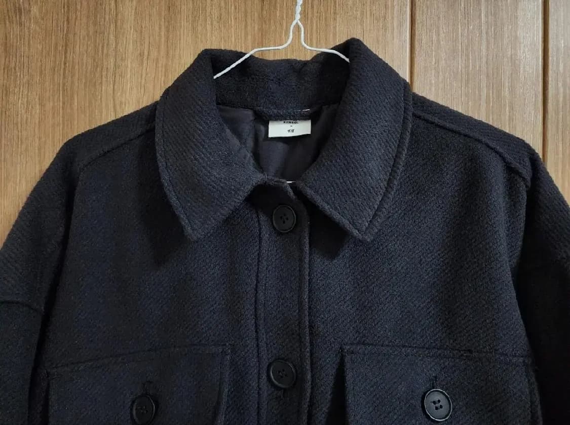 (S)여성 캉골 H&M 콜라보 오버사이즈 셔츠형 자켓 상품이미지3