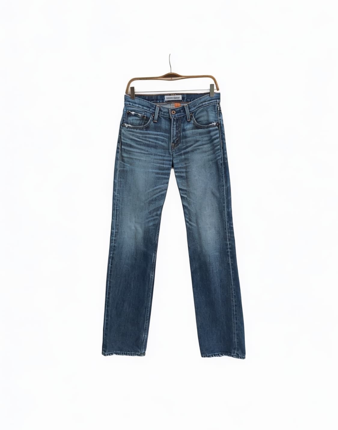  Levi's 502 워싱 테이퍼드 프린지 데님펜츠 상품이미지1