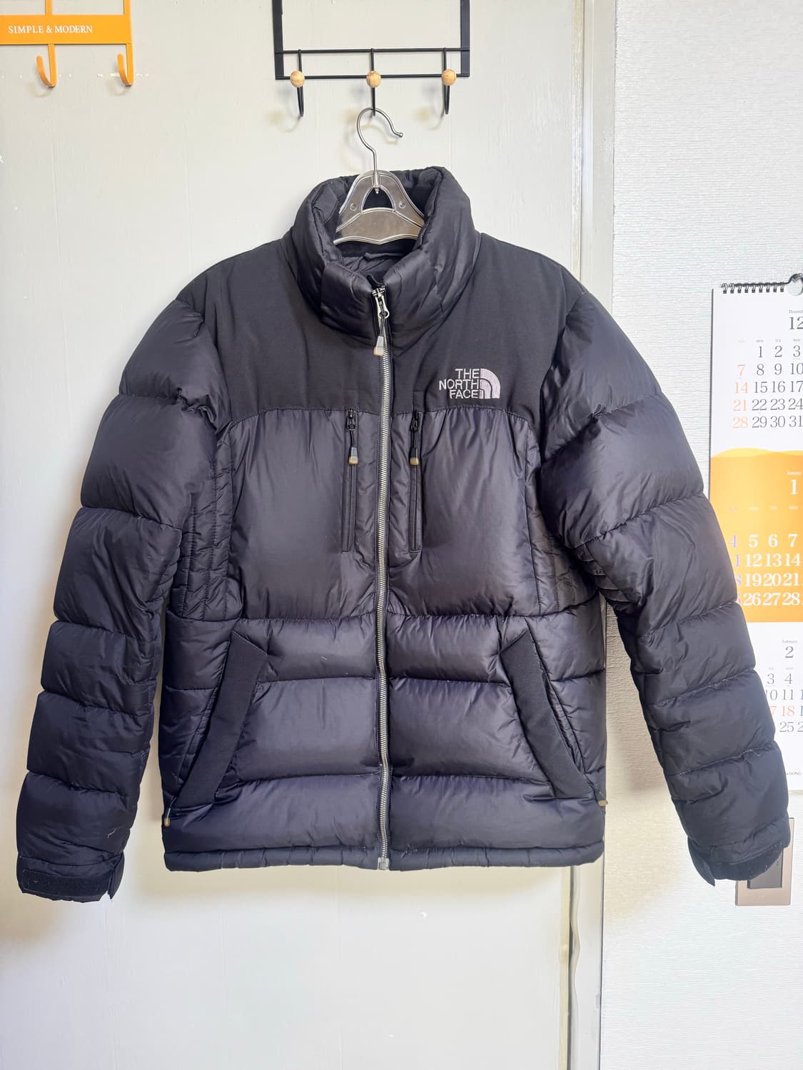 노스페이스 눕시 패딩 블랙 95 상품이미지1