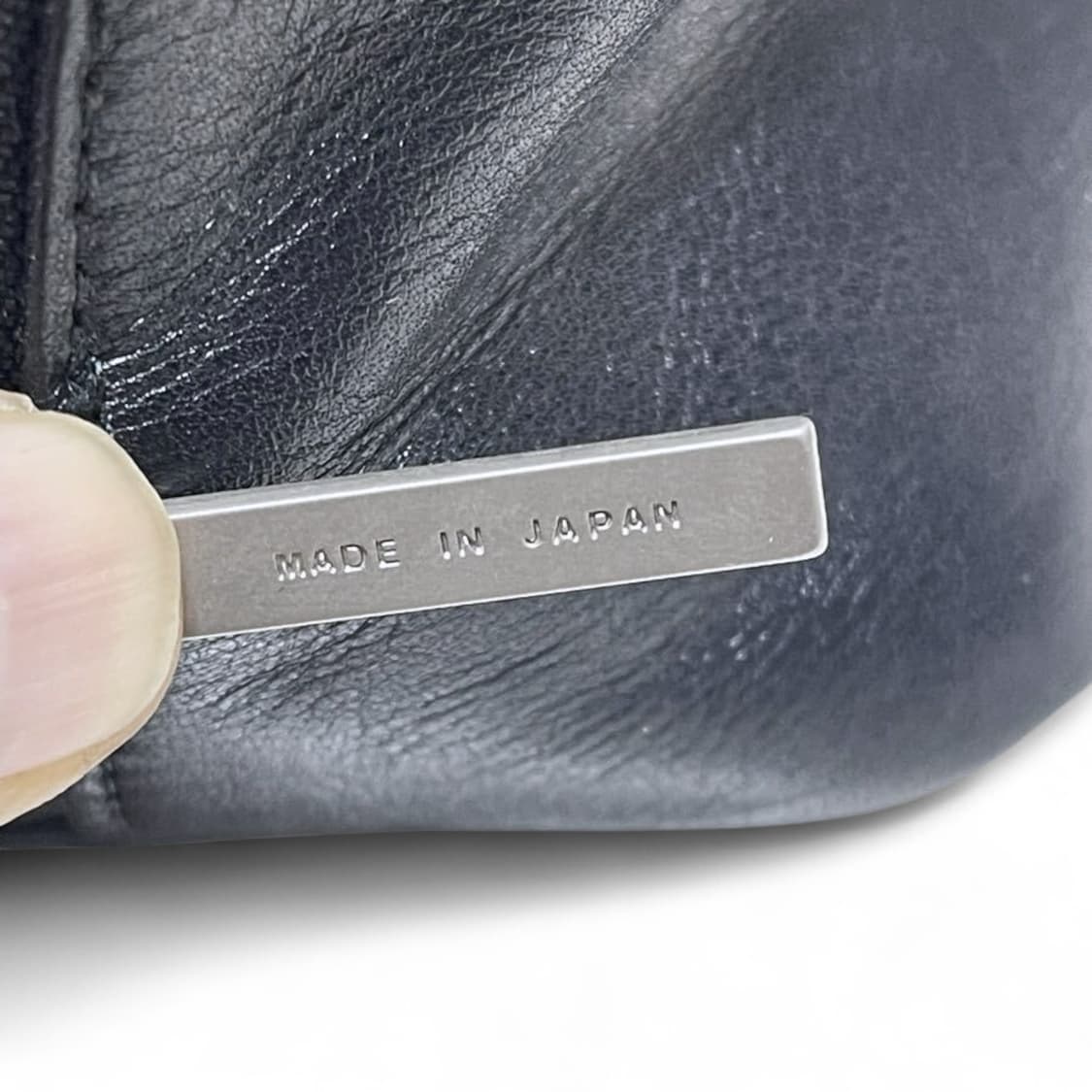 요지 야마모토 느와르 zip 가죽 토트백 상품이미지6