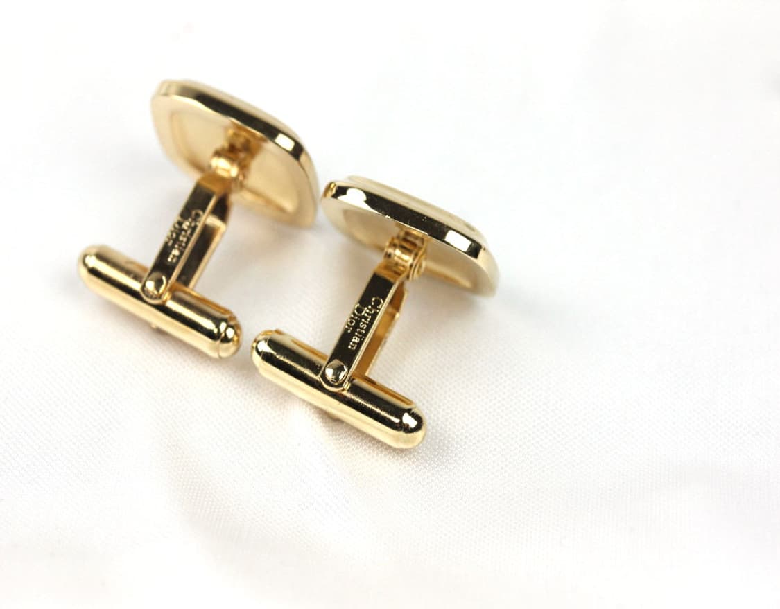 디올 A,B+등급 5cm 남자 명품 넥타이핀 커프스 세트 상품이미지6