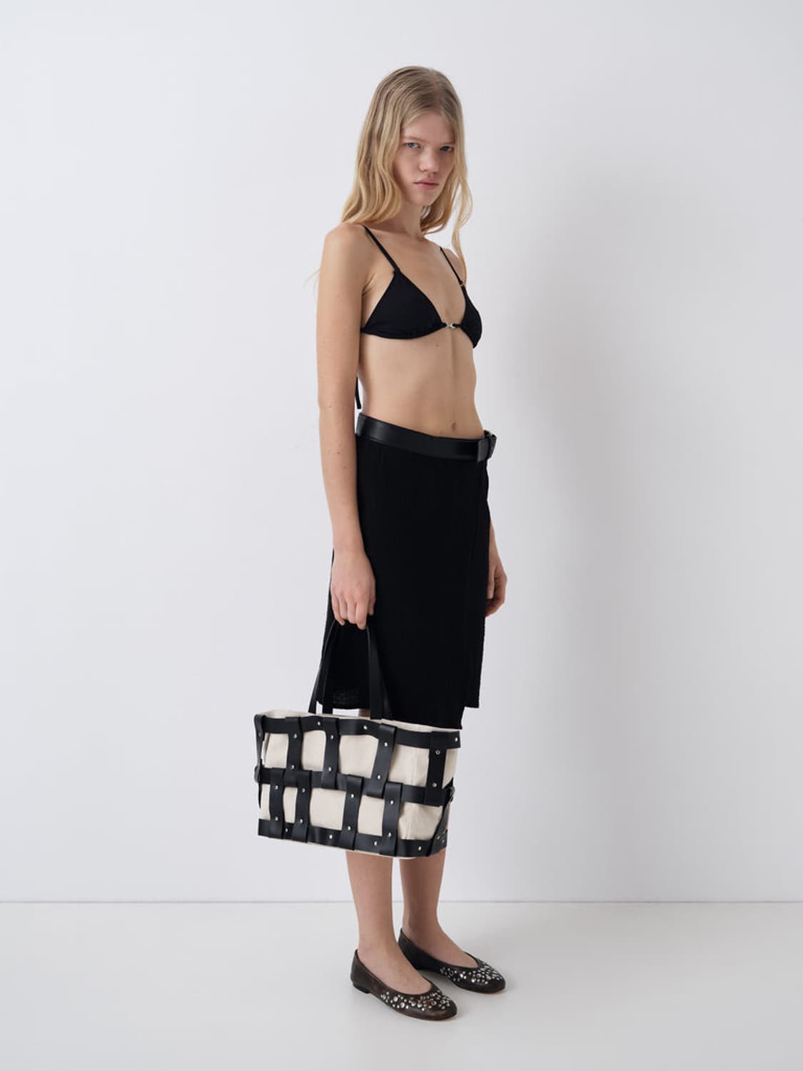 기마구아스 캔버스 쇼퍼백 상품이미지5