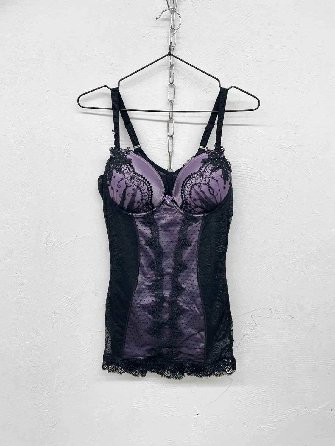 블랙 베르사유 자수 코르셋 상품이미지4