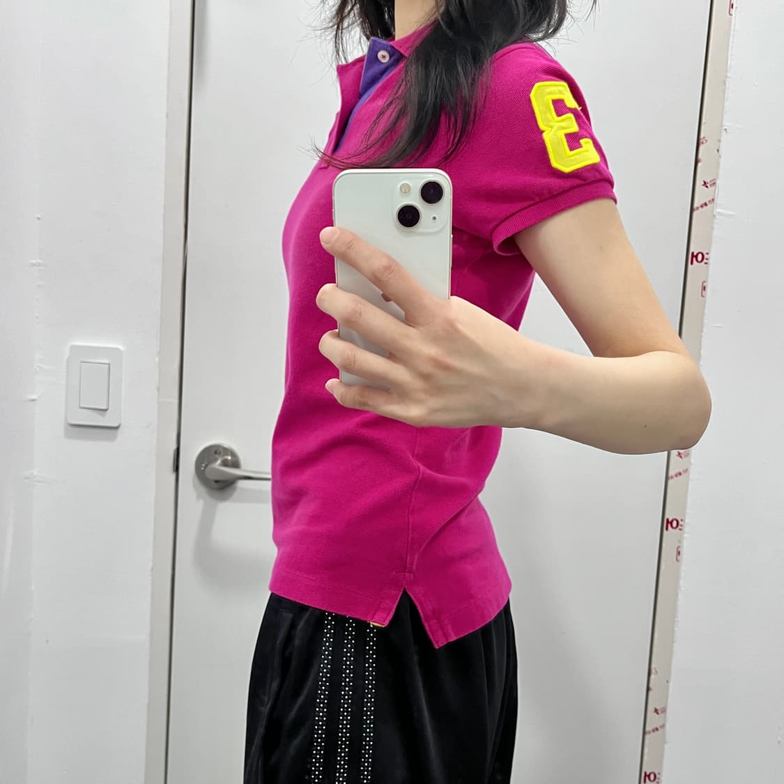  폴로 랄프로렌 빅포니 노랑 핑크 반팔 pk 티셔츠 상품이미지2
