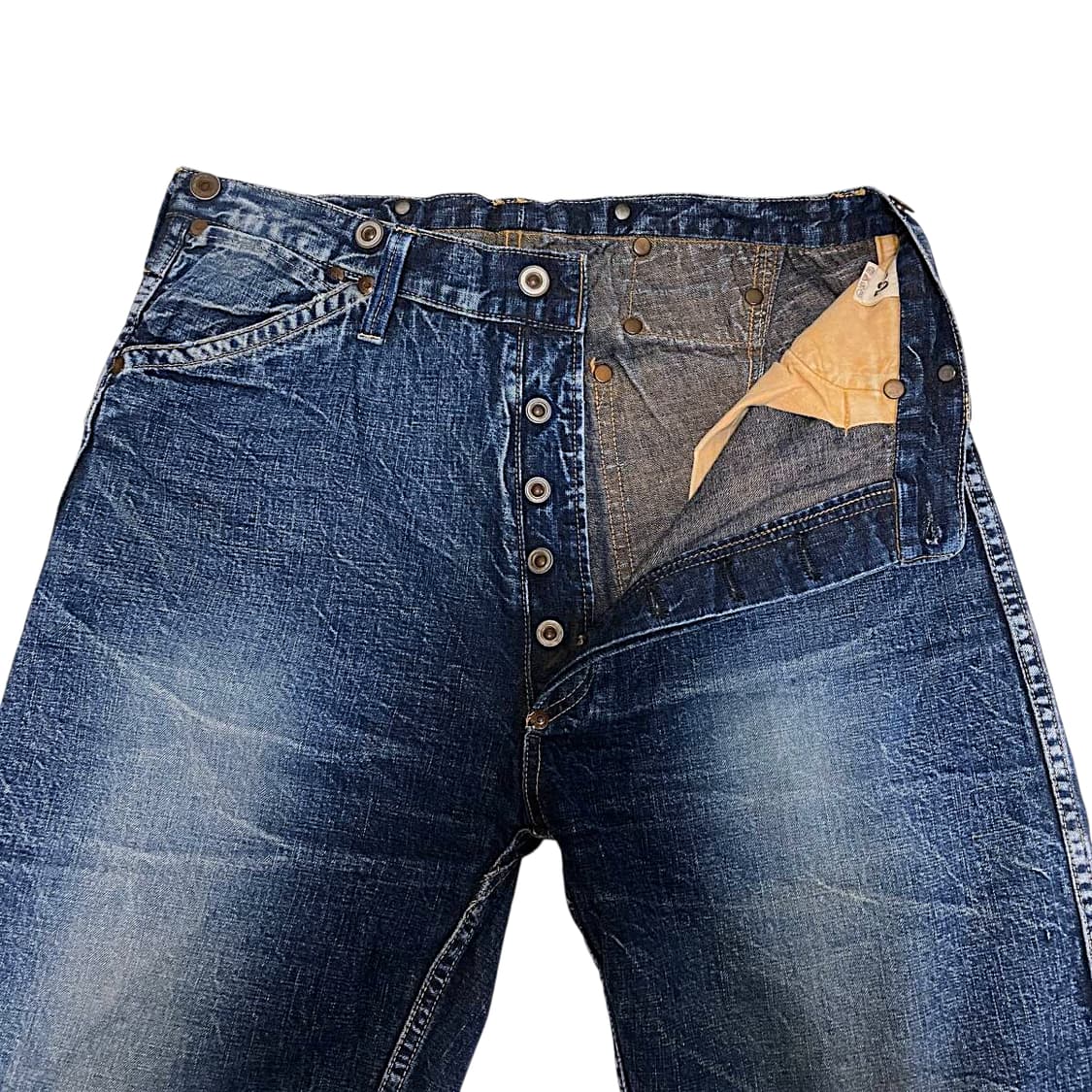 웨어하우스 덕디거 LOT. DD-02 네바다 신치백 데님 팬츠 상품이미지3