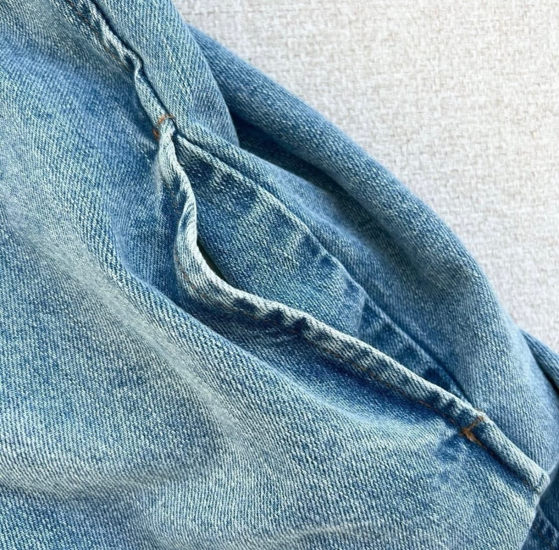 아크네 스튜디오 아크네 버튼업 오버사이즈 데님 남여공용 상품이미지6