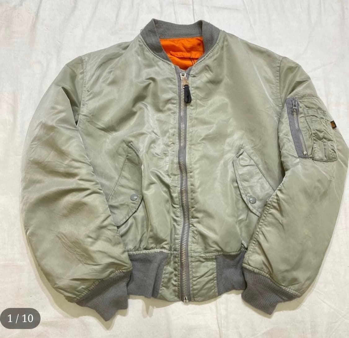 80s usaf 알파인더스트리 항공점퍼 상품이미지1