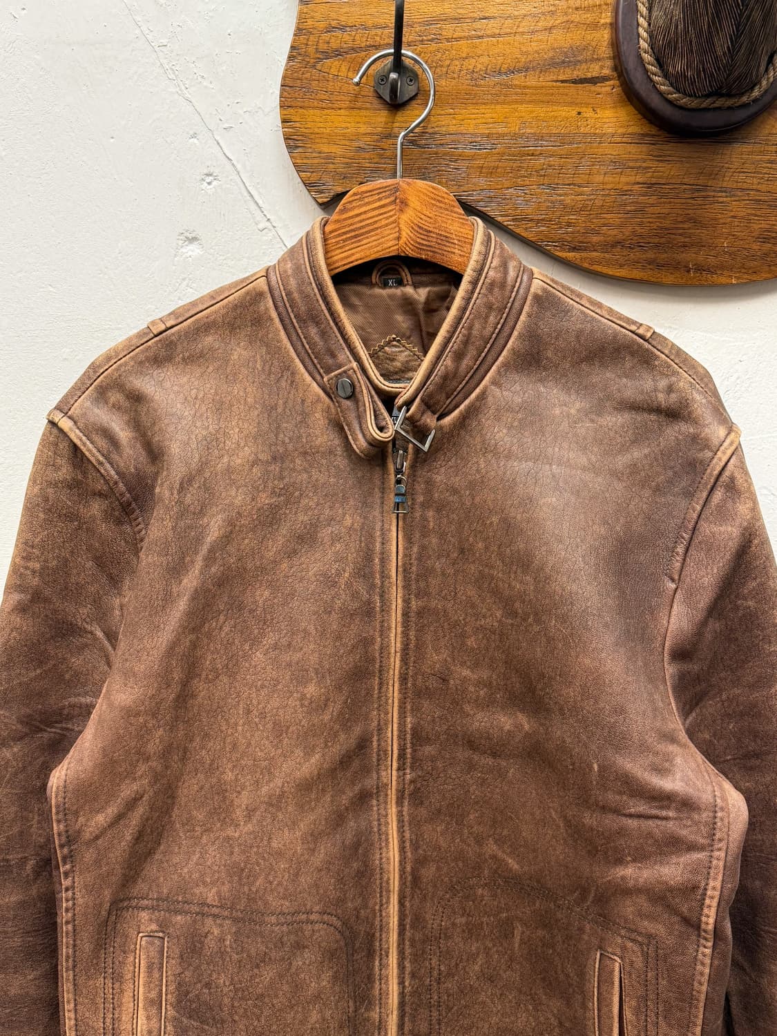 Skinfactory Sheepskin Café Racer Jacket  상품이미지2