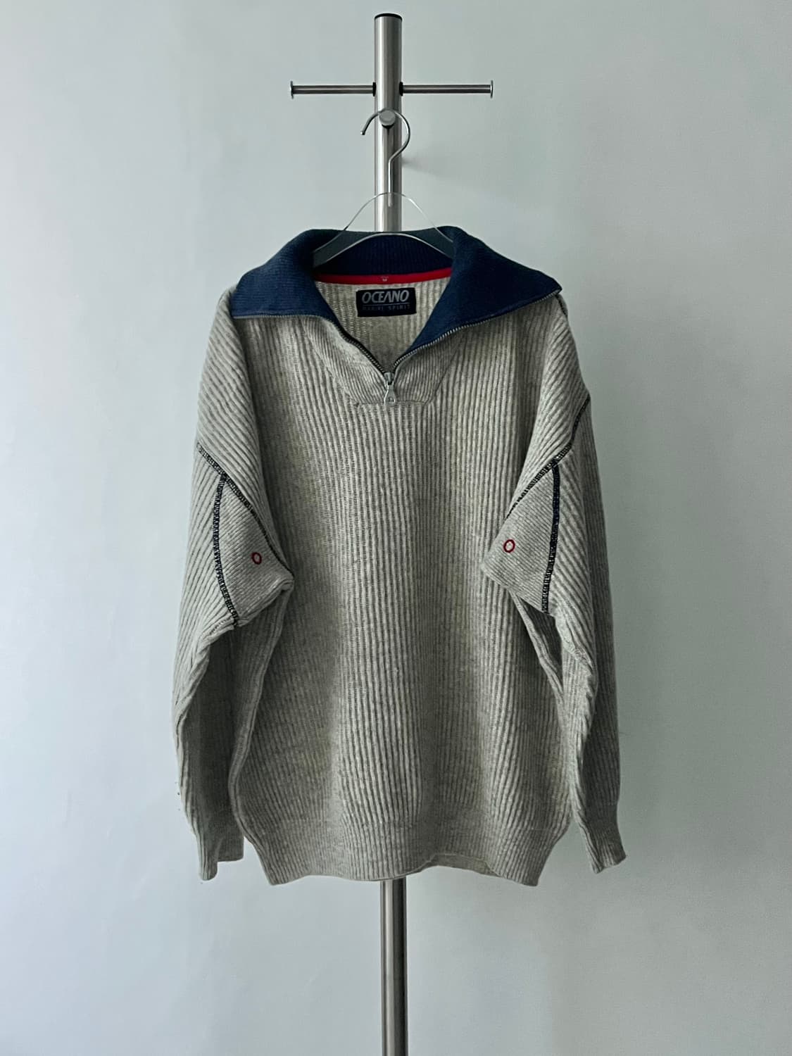 Collar Half-Zip Knit 상품이미지3