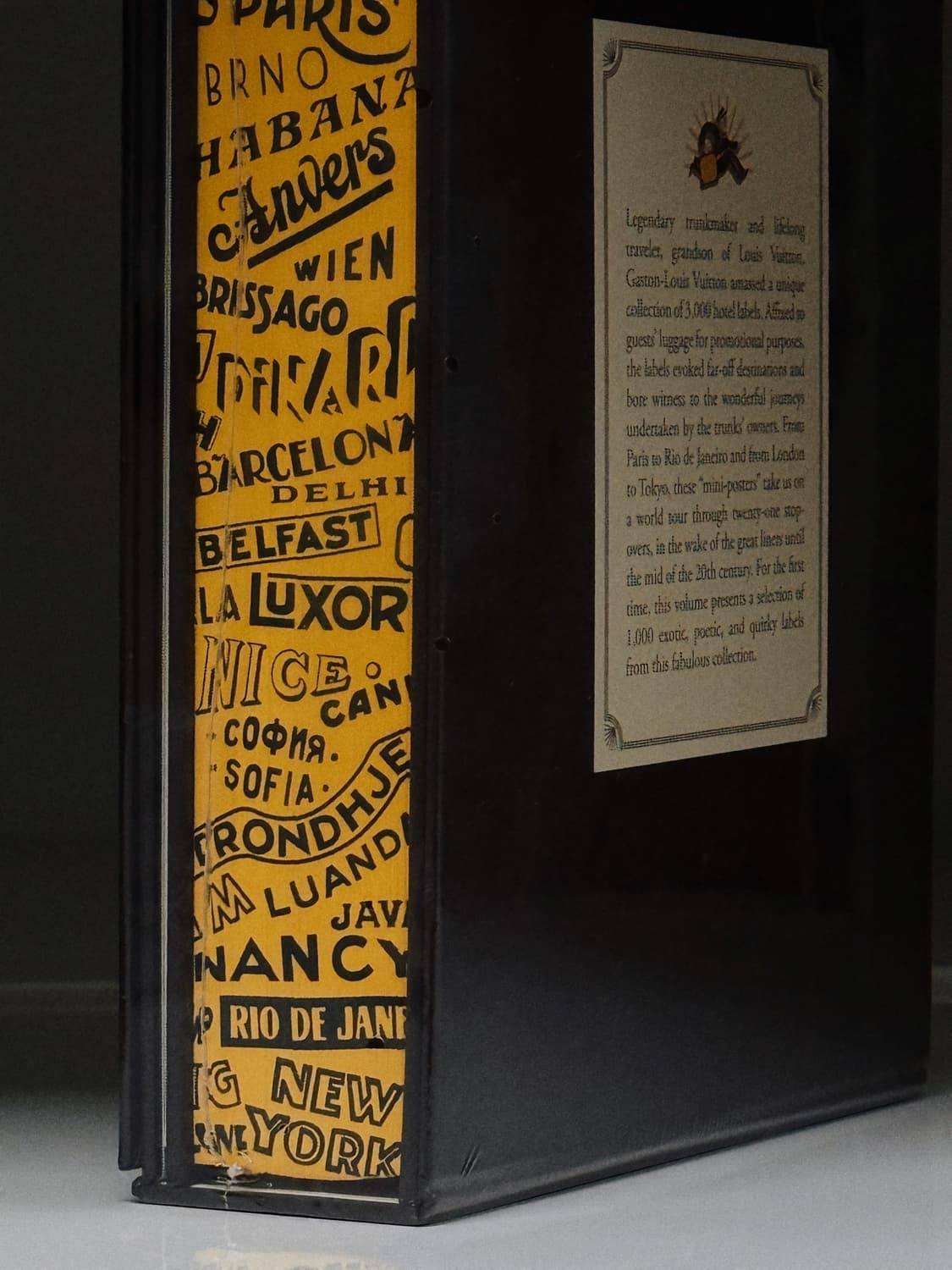 단종미개봉 / 루이비통 월드투어 빈티지 호텔라벨 컬렉션북 상품이미지2