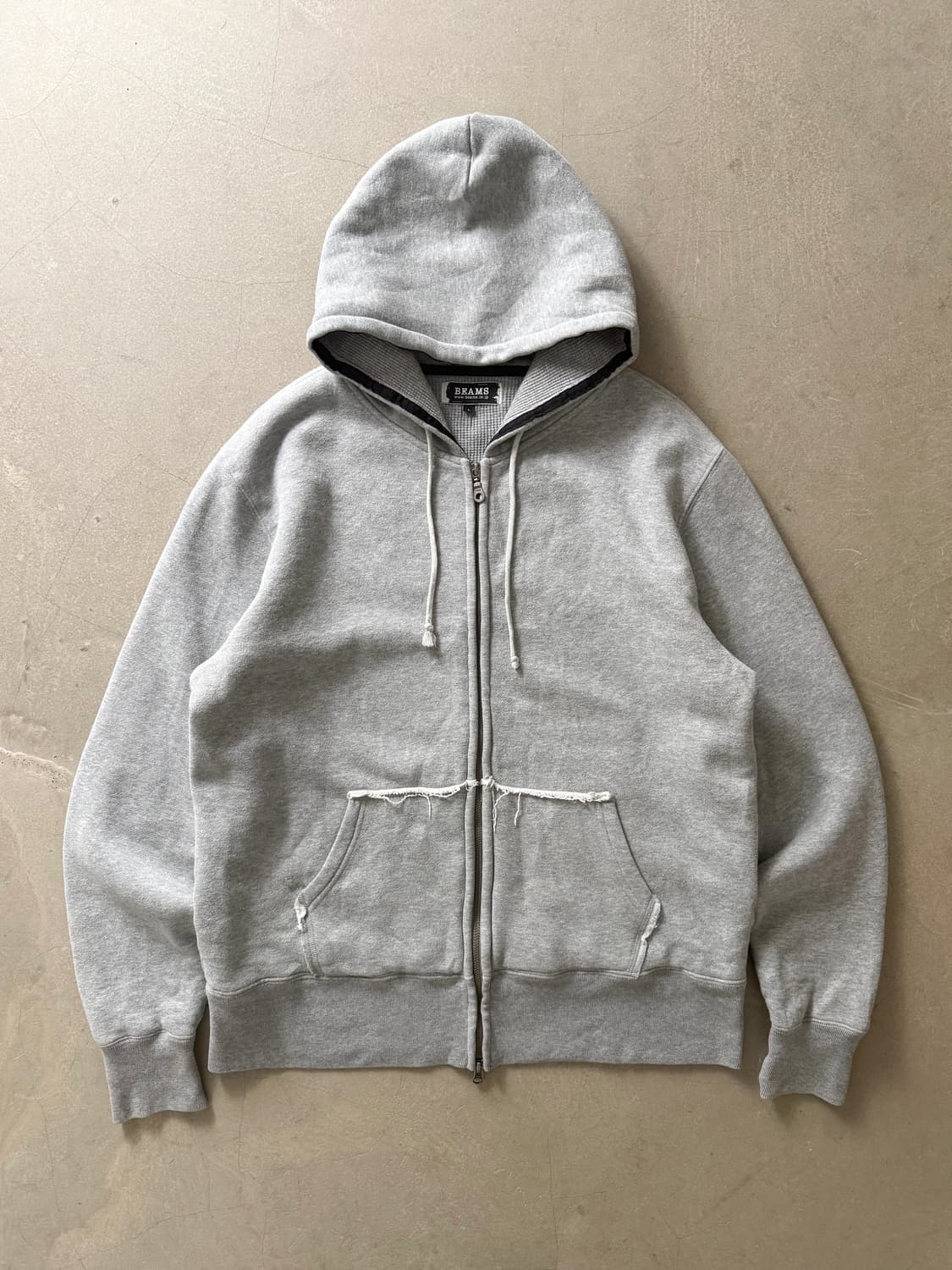 Beams Thermal Inner Zip Up Hoodie 상품이미지1