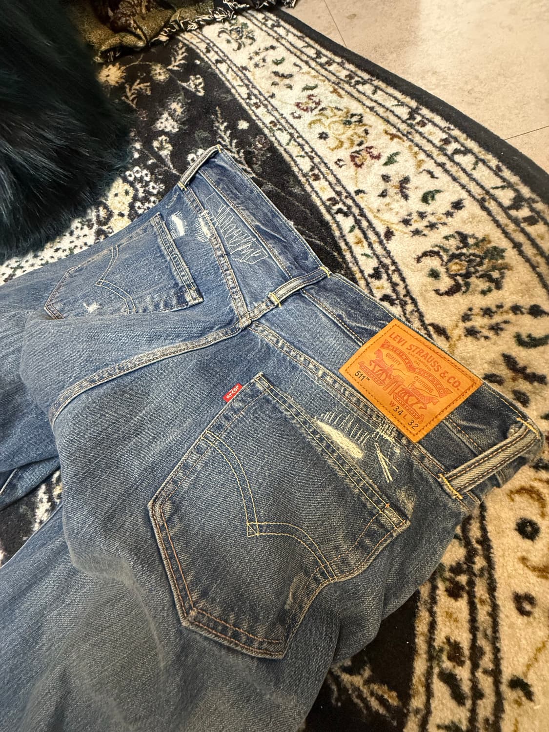 리바이스 32 빈티지 슬림 상품이미지3