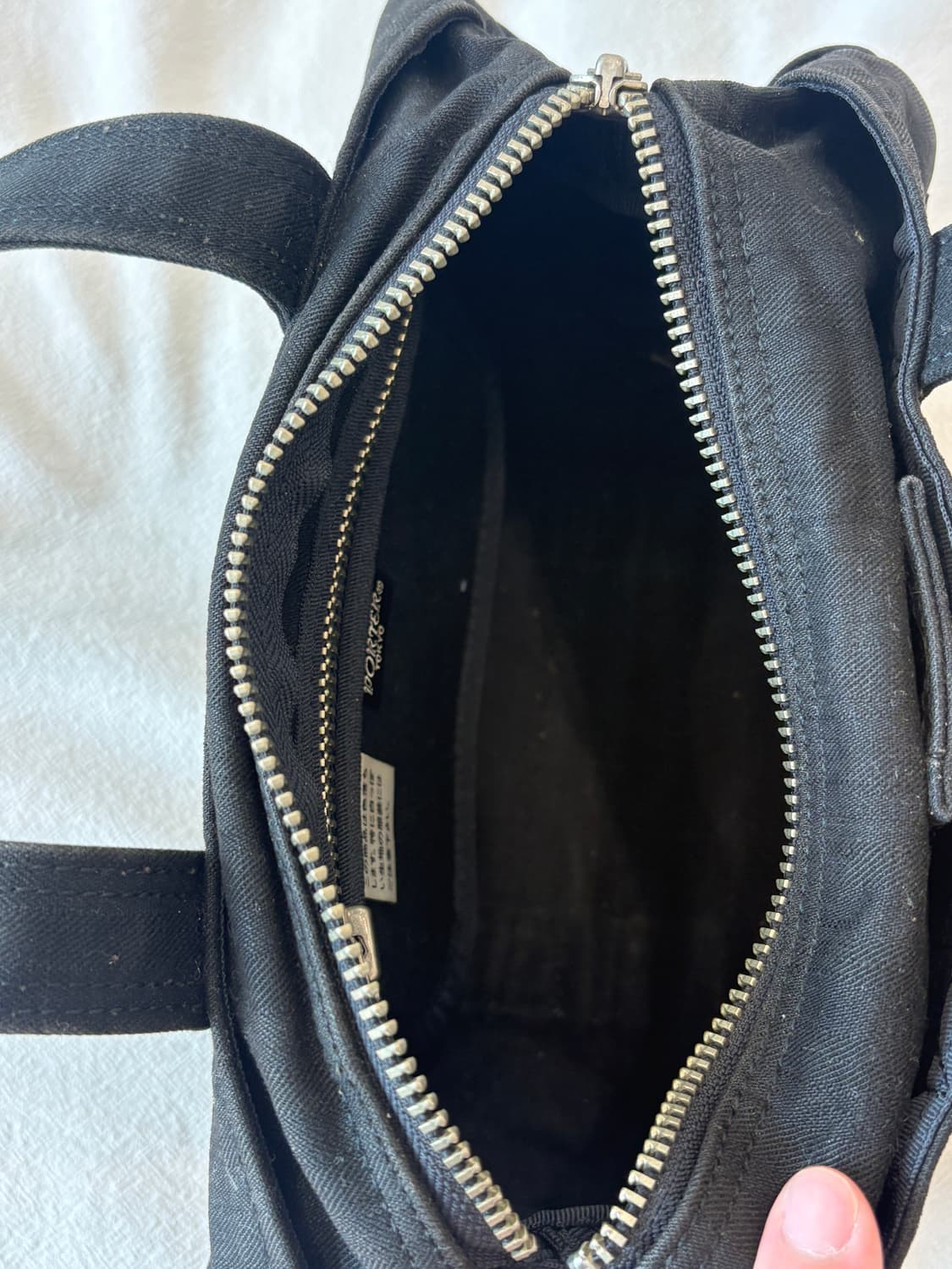 PORTER MINI BOSTON BAG (Black) 상품이미지7