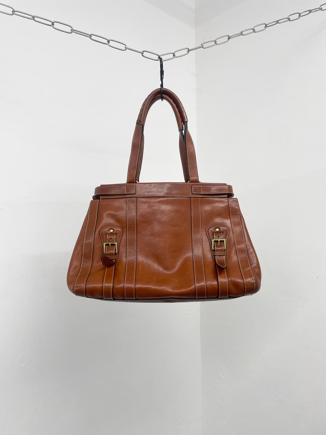 BCBG y2k 레더 버클 숄더백🤎 상품이미지8