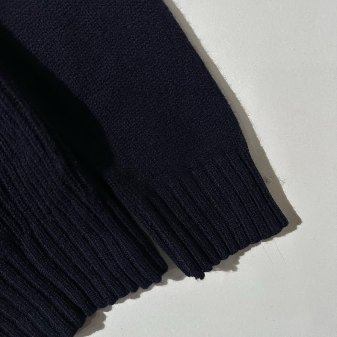 폴로 랄프로렌 빅포니 투웨이 니트 집업 가디건 네이비 상품이미지6