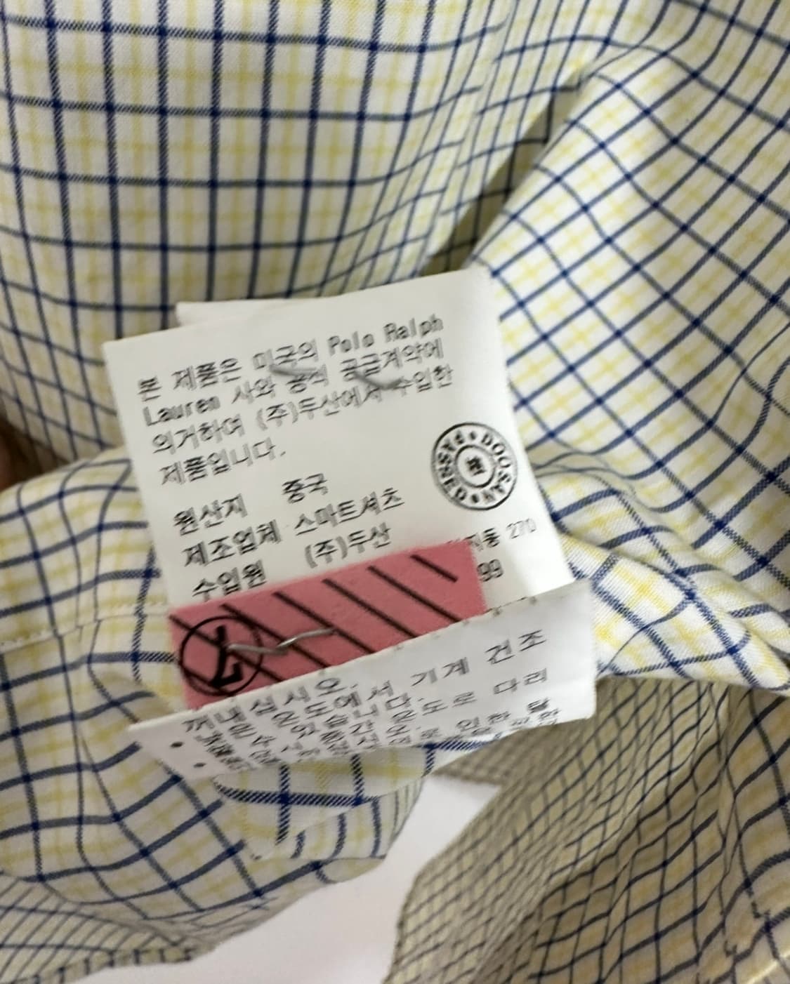 폴로 랄프로렌 체크 셔츠 상품이미지5
