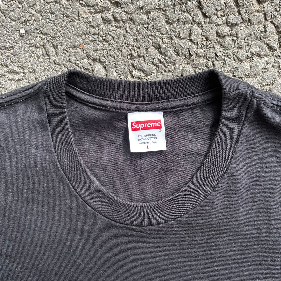 슈프림 롤프 티셔츠 블랙 L 상품이미지4