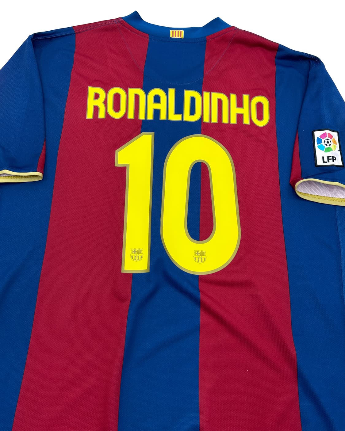 나이키 07-08 바르셀로나 캄프 누 50주년 홈 리그킷 호나우지뉴 상품이미지1