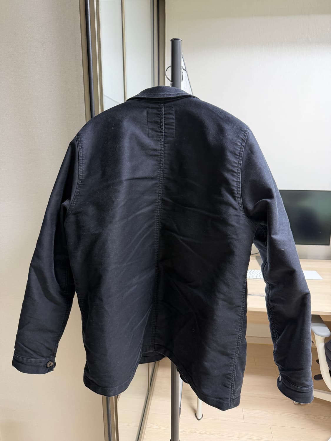 르몽생미셸 프렌치 워크자켓 블랙 50사이즈(105) 상품이미지2