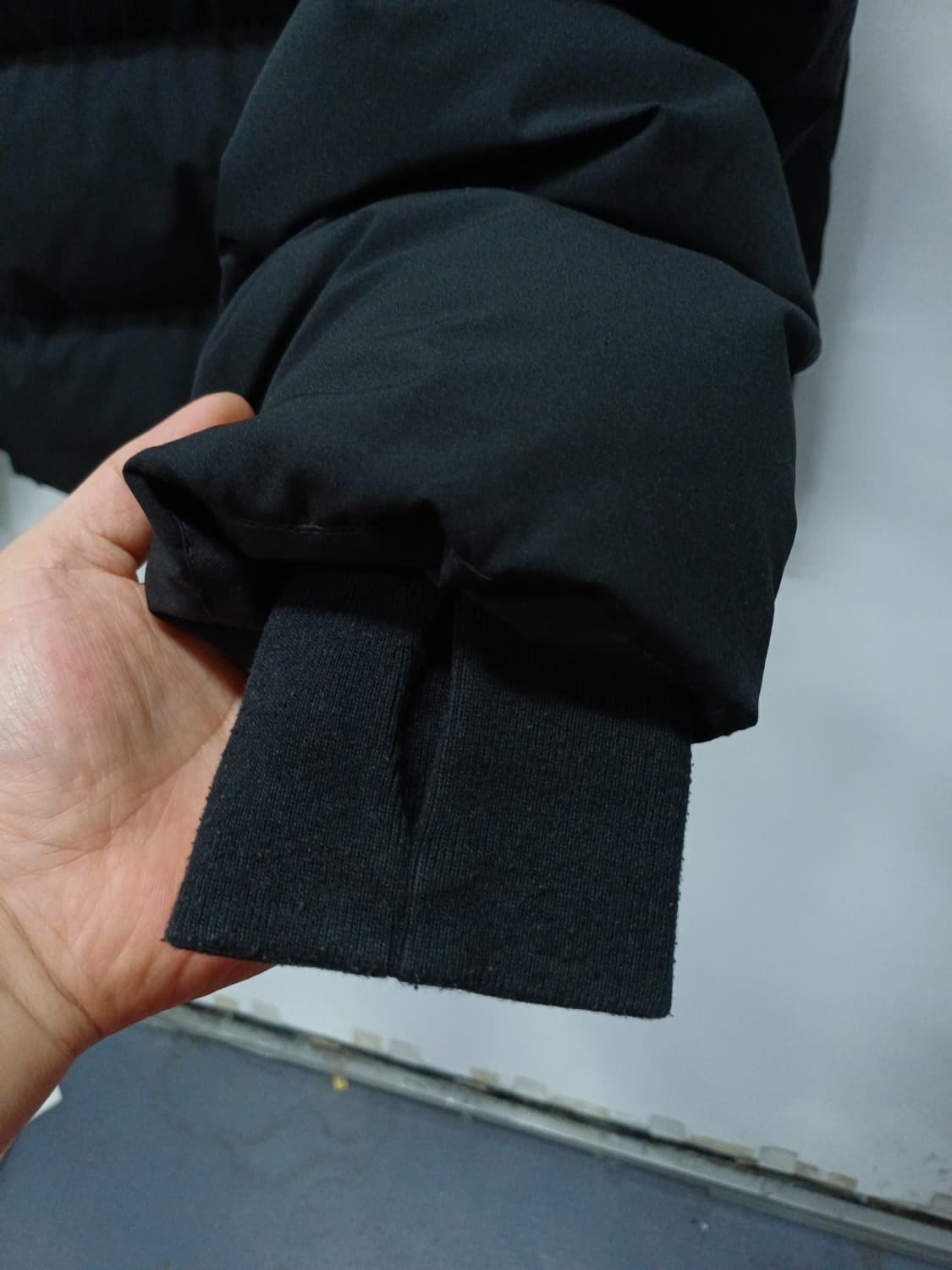 FCMM 파이핑 블랙 숏패딩 (M 95~100) 상품이미지6