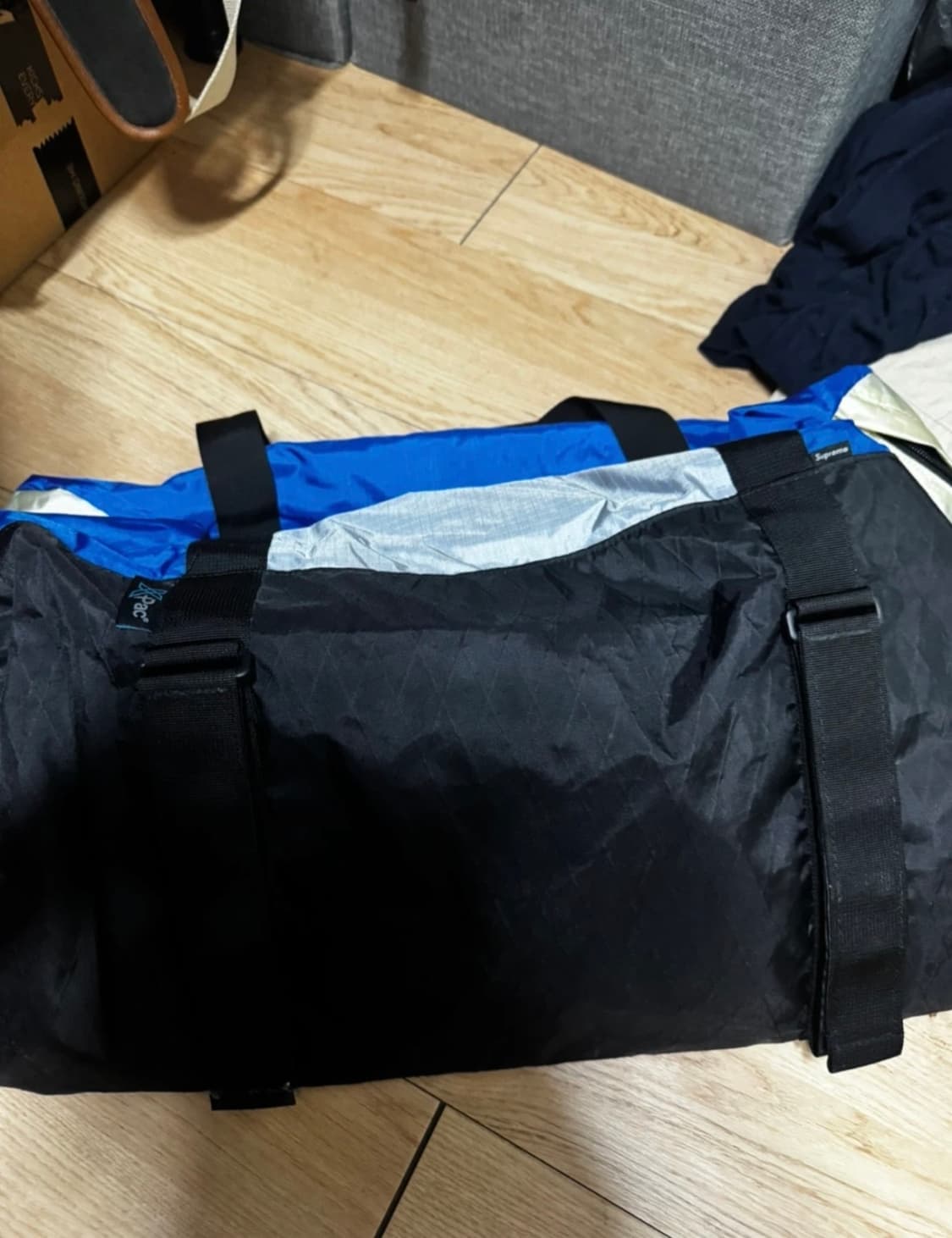 슈프림 블루 더플백 Supreme Duffle Bag Blue - 23F 상품이미지2