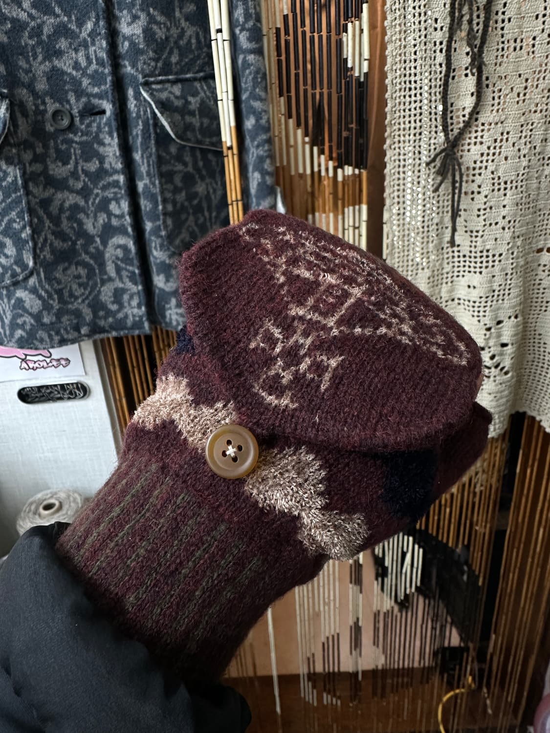 vivienne westwood open finger glove 상품이미지4