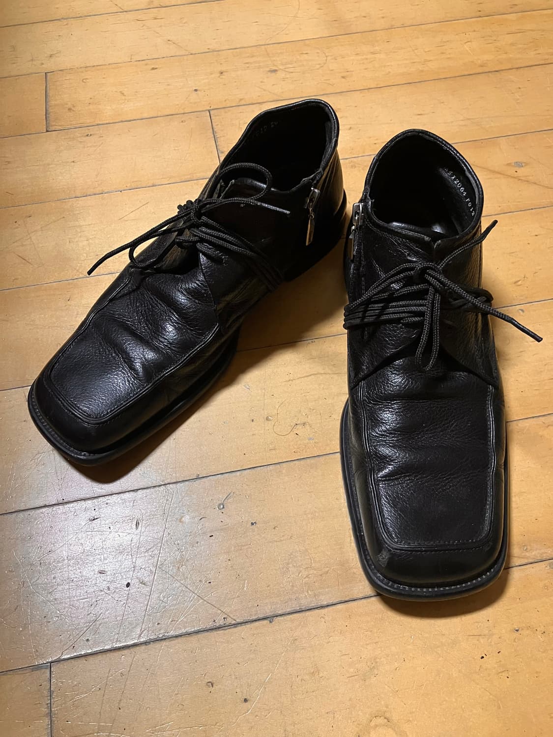 Esprendor 00s Y2K 스퀘어도 더비 슈즈 265 상품이미지3