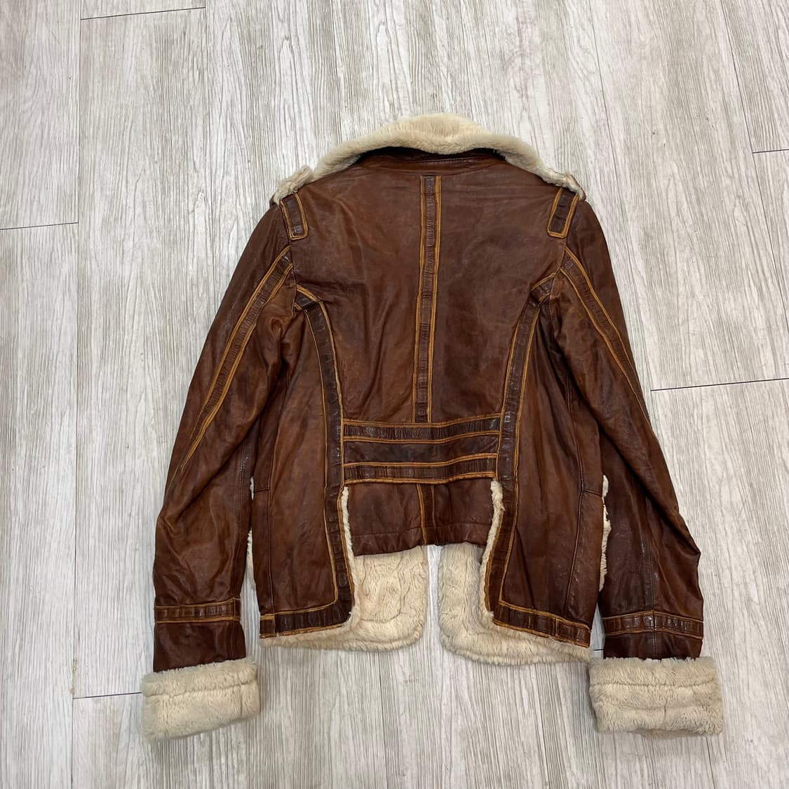 빈티지 양가죽 무스탕 55 상품이미지2