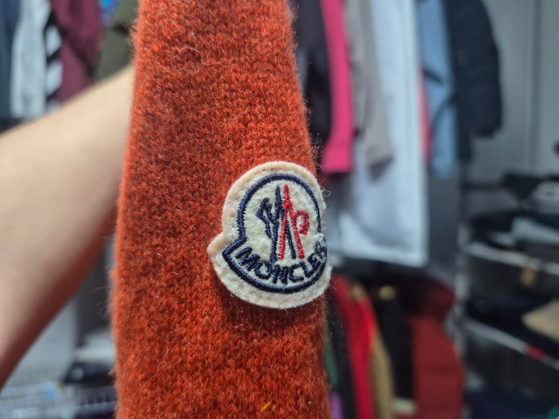 몽클레어 오렌지 울 캐시미어 니트 L 정품 상품이미지4