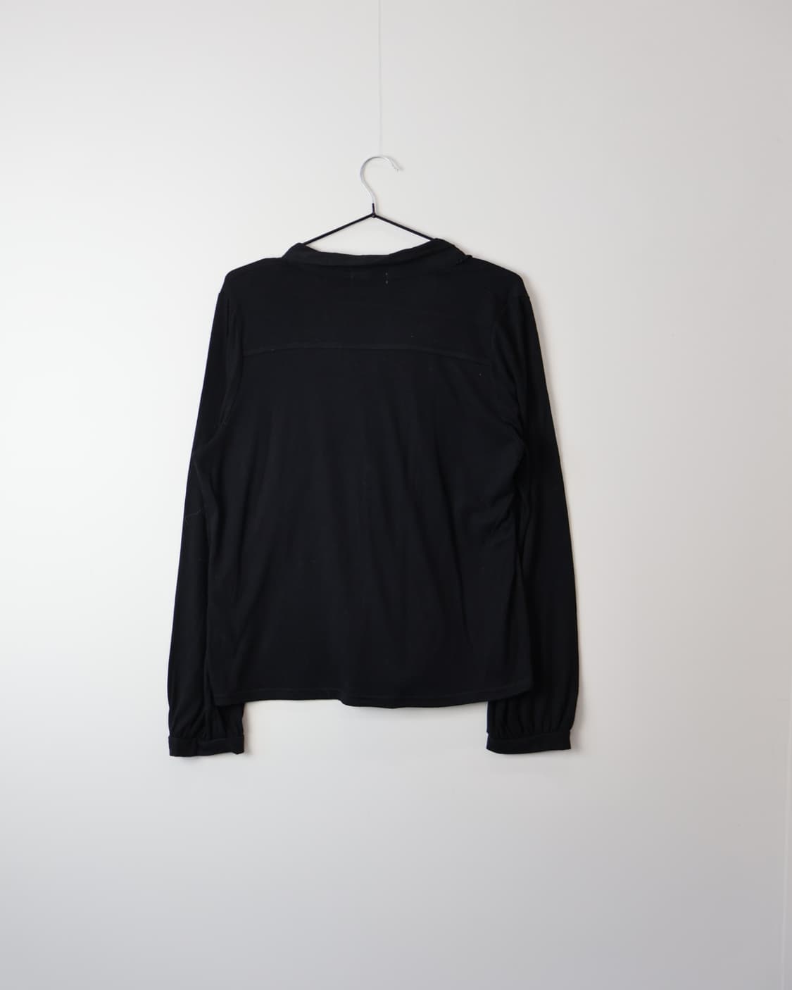 Jpn Black Long Sleeve Ribbon Top 상품이미지4